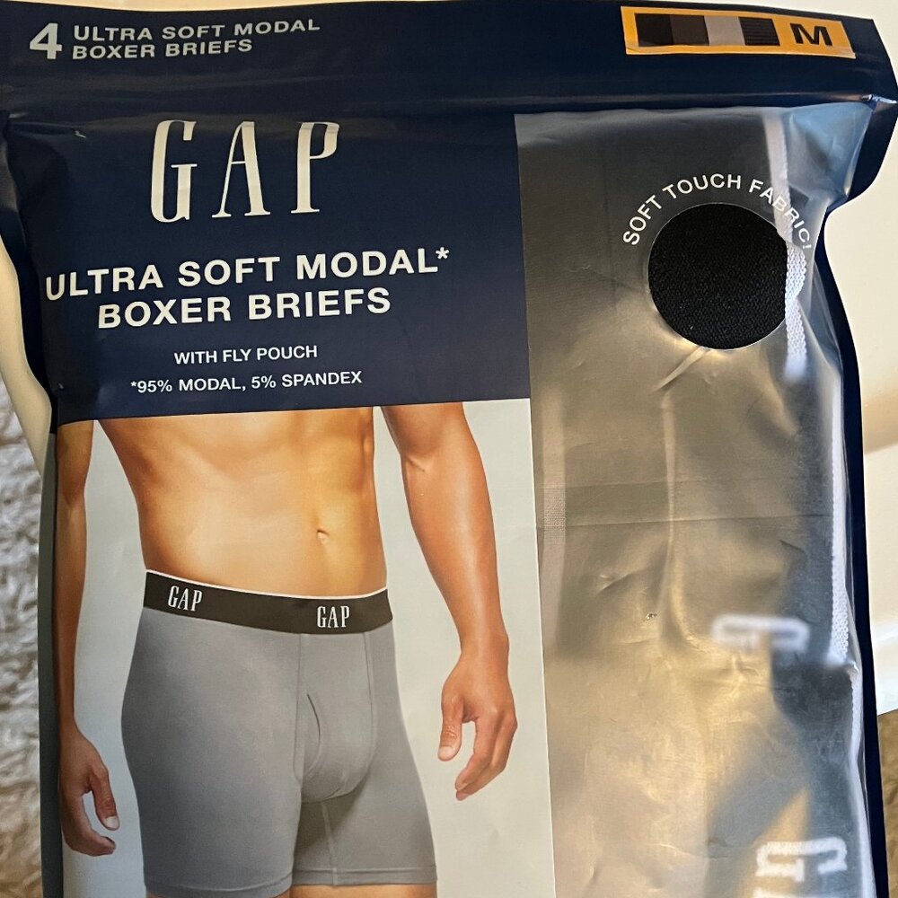 NIP GAP Men's Modal Boxer Briefs Size: Small 30-31